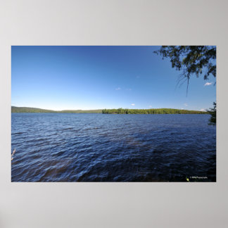 Indiaas meer in de Adirondacks. print 08 220
