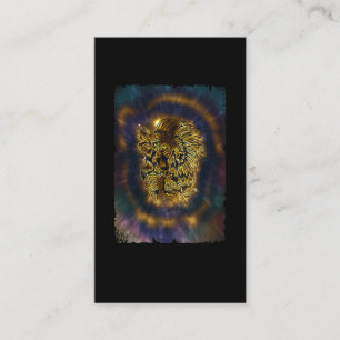 Indiaas meisje Galaxy Howling Wolf Visitekaartje