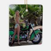 Indiaas meisje keramisch ornament (Rechts)