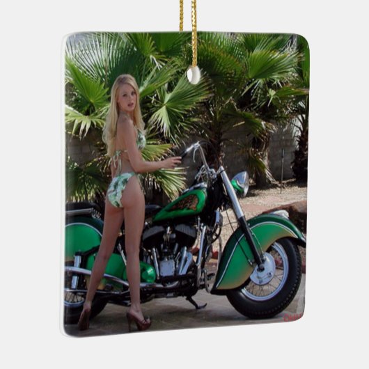 Indiaas meisje keramisch ornament (Rechts)