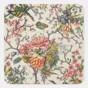 Indiaas model vierkante sticker