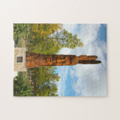 Indiaas Monument Winniepeg Canada. Legpuzzel (Horizontaal)