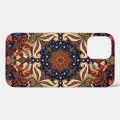 Indiaas naadloos sieraad.  symmetrische patter Case-Mate iPhone case (Achterkant (horizontaal))