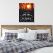 Indiaas nationaal gebed canvas afdruk (Insitu (Slaapkamer))