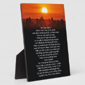 Indiaas nationaal gebed fotoplaat (Zijkant)