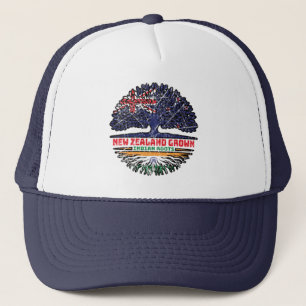 Indiaas Nieuw-Zeeland Nieuw-Zeelandse boomwortels Trucker Pet