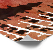 Indiaas Night Abstract Art Poster (Hoek)