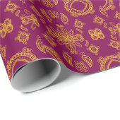 Indiaas ontwerp cadeaupapier (Rol Hoek)