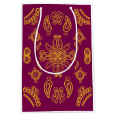 Indiaas ontwerp medium cadeauzakje (Voorkant)