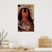 Indiaas opperbevelhebber 1832, Poster voor bloedtr (Keuken)