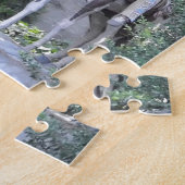 Indiaas opperhoofd met paard legpuzzel (Zijkant)