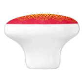 Indiaas ornament keramische knop (Zijkant)