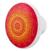 Indiaas ornament keramische knop (Rechts)