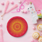 Indiaas ornament papieren bordje (Feest)