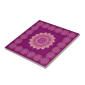 Indiaas ornament tegeltje (Zijkant)