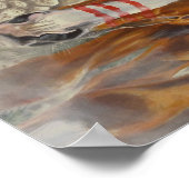 Indiaas paard poster (Hoek)