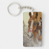Indiaas paard sleutelhanger (Voorkant)