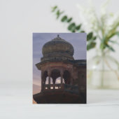 Indiaas palehoek briefkaart (Staand voorkant)