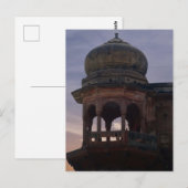 Indiaas palehoek briefkaart (Voorkant / Achterkant)