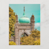 Indiaas paleis briefkaart (Voorkant)