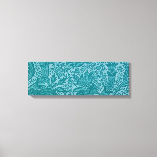 Indiaas Patroon (door William Morris) Canvas Afdruk (Voorkant)