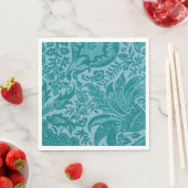 Indiaas Patroon (door William Morris) Napkins Servet (Insitu)