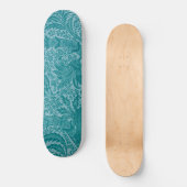 Indiaas Patroon (door William Morris) Persoonlijk Skateboard (Voorkant)