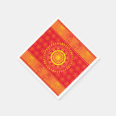 Indiaas patroon servetten (Hoek)