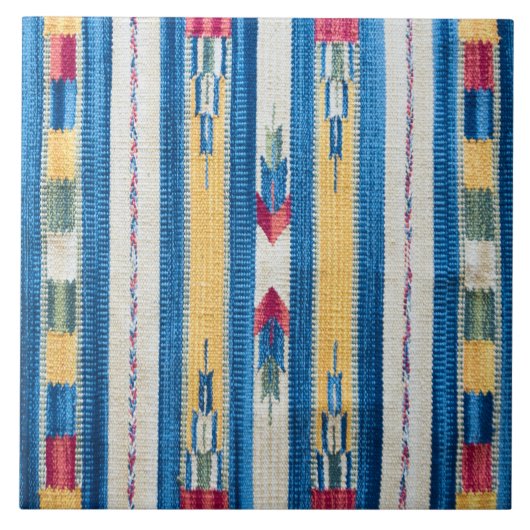 Indiaas patroon tegeltje (Voorkant)