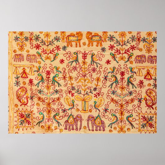 Indiaas patroon van fabricindian, stof, india, of poster (Voorkant)