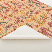 Indiaas patroon van fabricindian, stof, india, of sherpa deken (3/4)