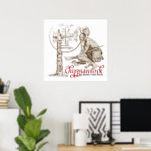 Indiaas Poster ter dood geboren (Thuiskantoor)