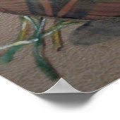 Indiaas Poster voor aardeontwerp, neutraal aardbed (Hoek)