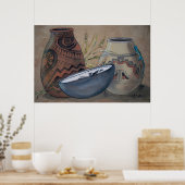 Indiaas Poster voor aardeontwerp, neutraal aardbed (Keuken)