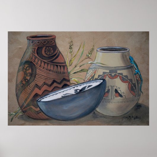 Indiaas Poster voor aardeontwerp, neutraal aardbed (Voorkant)