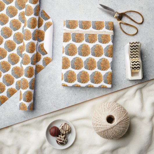 Indiaas restaurant voor keukengerei cadeaupapier (Crafts)