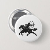 Indiaas rijppaard - Kies achtergrondkleur Ronde Button 5,7 Cm (Voorkant /achterkant)