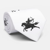 Indiaas rijppaard - Kies achtergrondkleur Stropdas (Opgerold)