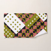 Indiaas rood en groen bad handdoek (Handdoek)