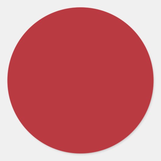 INDIAAS ROOD RONDE STICKER (Voorkant)