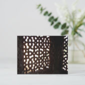 Indiaas ruiten briefkaart (Staand voorkant)