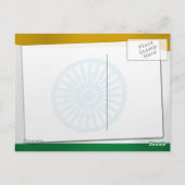 INDIAAS SCHILD BRIEFKAART (Achterkant)