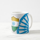 INDIAAS SCHILD KOFFIEMOK (Voorkant rechts)
