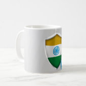 INDIAAS SCHILD KOFFIEMOK (Voorkant links)