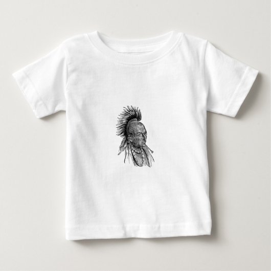 Indiaas Shirt van de baby (Voorkant)
