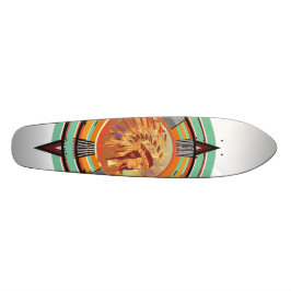 Indiaas skateboard voor testpatronen