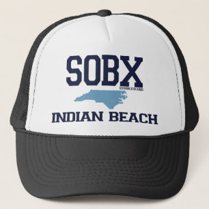Indiaas strand. trucker pet