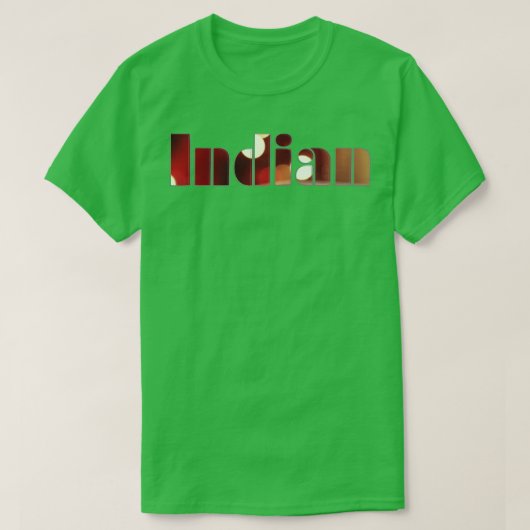 Indiaas T-shirt (Design voorkant)