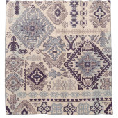 Indiaas tapijt: tribal ornament. douchegordijn (Voorkant)