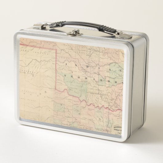 Indiaas Territorium en Texas, Noordwestelijk gedee (Voorkant)